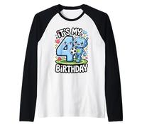 C'est Mon 4e Anniversaire, Robot Soccer Fun Manche Raglan