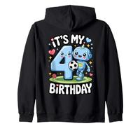 C'est Mon 4e Anniversaire, Robot Soccer Fun Sweat à Capuche
