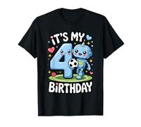C'est Mon 4e Anniversaire, Robot Soccer Fun T-Shirt