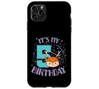 C'est Mon 5e Anniversaire, Deer Child Girl Coque pour iPhone 11 Pro Max