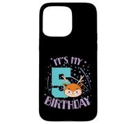 C'est Mon 5e Anniversaire, Deer Child Girl Coque pour iPhone 15 Pro Max