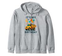 C'est mon 6e anniversaire, un camion à benne basculante, un anniversaire drôle pour enfants et garçons Sweat à Capuche