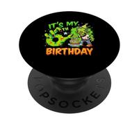 C'est Mon 6ème Anniversaire Zombie Lover, 6 Ans, Horror Bday PopSockets PopGrip Adhésif