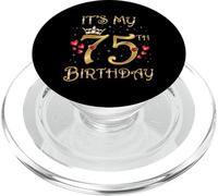 C'est Mon 75e Anniversaire, 75 Ans, 75e Anniversaire Reine PopSockets PopGrip pour MagSafe