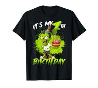 C'est Mon 7e Anniversaire Zombie, 7 Ans, Joyeux Halloween pour Les Enfants T-Shirt