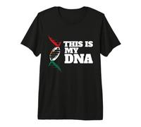 C'est Mon ADN : Fier Pays du Drapeau Patriotique Mexicain T-Shirt Haut de Gamme