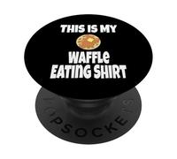 C'est Mon Amateur de Cuisine drôle Qui Mange des gaufres et Qui Dit Foodie PopSockets PopGrip Adhésif