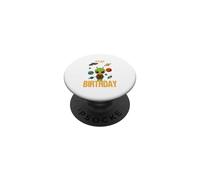 C'est Mon Anniversaire Aliens Funny Sarcastic Kids Family PopSockets PopGrip Adhésif