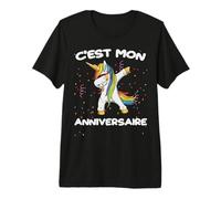 C'est Mon Anniversaire Cool Licorne Qui Dab Garçon et Fille T-Shirt Haut de Gamme