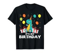 C'est Mon Anniversaire Dinosaure Mignon fête d'anniversaire Filles garçons T-Shirt Graphique avec Valeur