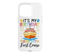 C'est Mon Anniversaire et ma première croisière Coque pour iPhone 15 Pro Max