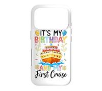 C'est Mon Anniversaire et ma première croisière Coque pour iPhone 17 Pro