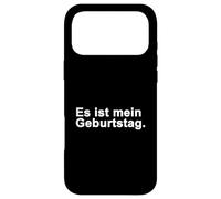 C'est Mon Anniversaire, Joyeux Anniversaire Langue Allemande Coque pour iPhone 17 Pro Max