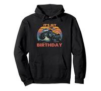C'est Mon Anniversaire, la fête d'anniversaire pour garçons de Monster Truck Car Sweat à Capuche