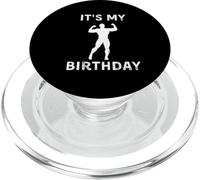 C'est Mon Anniversaire, Lifting Haltters Lover Vintage Retro PopSockets PopGrip pour MagSafe