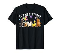 C'est Mon Anniversaire Little Bear Squad Animals Lover T-Shirt