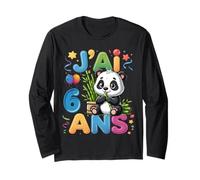 C'est Mon Anniversaire Panda pour la fête des Filles Manche Longue