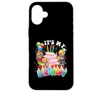 C'est mon anniversaire pour chat et chaton pour fille et garçon Coque pour iPhone 16 Plus
