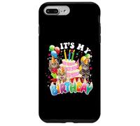 C'est mon anniversaire pour chat et chaton pour fille et garçon Coque pour iPhone 7 Plus/8 Plus