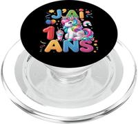 C'est Mon Anniversaire pour Filles, fête de tamponnage de Licornes PopSockets PopGrip pour MagSafe