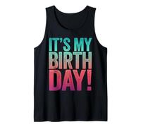 C'est Mon Anniversaire, pour Les Jeunes, Les Enfants, Les garçons, Les Filles, l'anniversaire Débardeur