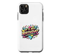C'est Mon Anniversaire Retro Groovy Vintage Party des années 80 et 90 Coque pour iPhone 11 Pro Max