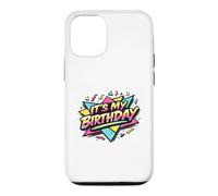 C'est Mon Anniversaire Retro Groovy Vintage Party des années 80 et 90 Coque pour iPhone 12/12 Pro