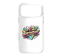 C'est Mon Anniversaire Retro Groovy Vintage Party des années 80 et 90 Coque pour iPhone 17 Pro Max