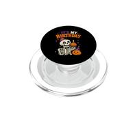 C'est Mon Anniversaire Squelette Mignon Halloween Bday PopSockets PopGrip pour MagSafe