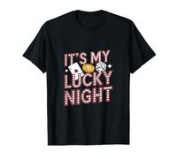 C'est Mon Casino de Jeu Amusant pour ma Nuit de Chance T-Shirt Graphique avec Valeur
