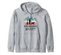 C'est Mon Chien Qui Marche Sweat à Capuche