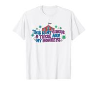 C'est Mon Cirque, ce sont Mes singes T-Shirt Graphique avec Valeur