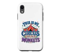 C'est Mon Cirque et Mes singes, drôle de Professeur, Maman Coque pour iPhone XR