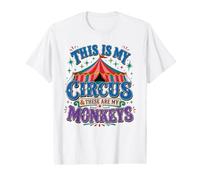 C'est Mon Cirque et Mes singes, drôle de Professeur, Maman T-Shirt Graphique avec Valeur