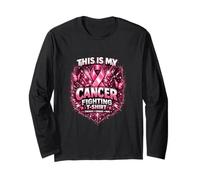 C'est Mon Combat Contre Le Cancer en Rose Manche Longue