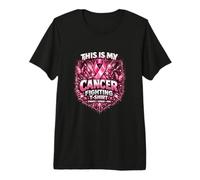 C'est Mon Combat Contre Le Cancer en Rose T-Shirt Haut de Gamme