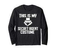 C'est Mon Costume d'agent Secret Funny Inspector Spy Manche Longue