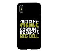 C'est Mon Costume de cornichon, C'est Une sorte de Grand Costume d'halloween à l'aneth Coque pour iPhone X/XS