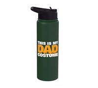 C'est mon costume de papa pour Halloween Stainless Steel Insulated Water Bottle
