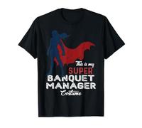 C'est Mon Costume de Super Banquet Manager pour Halloween T-Shirt