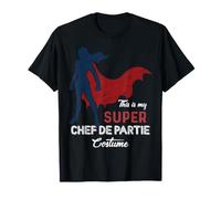 C'est Mon Costume de Super Chef De Partie pour Halloween T-Shirt