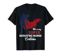 C'est Mon Costume de Super infirmière en gériatrie pour Halloween T-Shirt