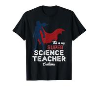 C'est Mon Costume de Super Professeur de Sciences pour Halloween T-Shirt