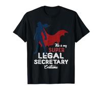 C'est Mon Costume de Super secrétaire juridique pour Halloween T-Shirt