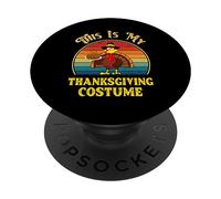 C'est Mon Costume de Thanksgiving, Chemise Turque rétro pour Femmes et Hommes PopSockets PopGrip Adhésif