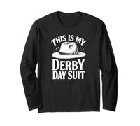 C'est mon costume Derby Day Horse Racing Funny Derby Day Manche Longue