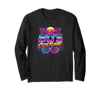 C'est Mon Costume des années 80 Manche Longue