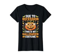 C'est Mon Costume d'halloween, Due Recession Funny Halloween T-Shirt Graphique avec Valeur