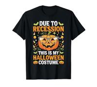 C'est Mon Costume d'halloween, Due Recession Funny Halloween T-Shirt Graphique avec Valeur