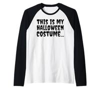 C'est Mon Costume d'halloween pour Maman, Papa, Petit garçon et Fille Manche Raglan